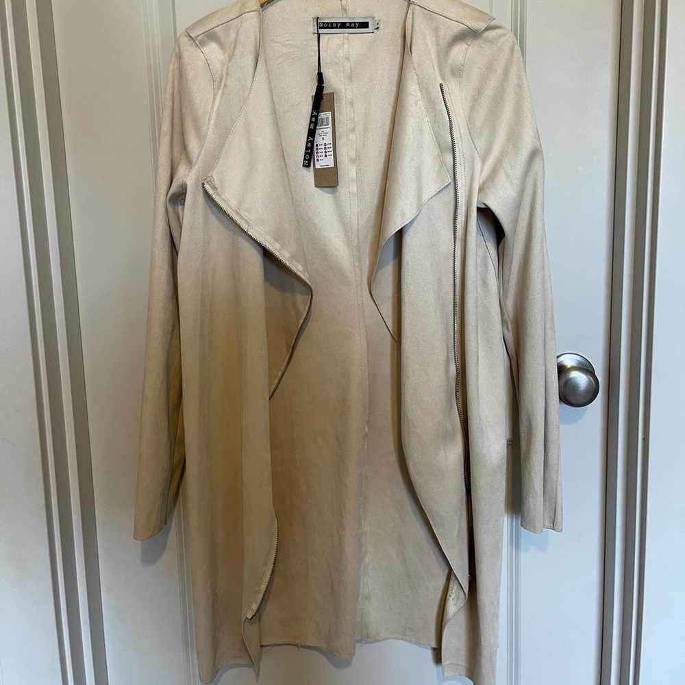 ASOS suede coat